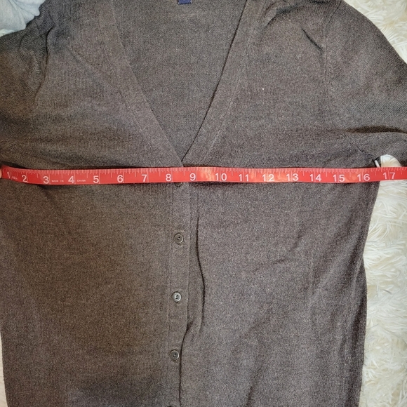 Gap Women's Classic Button down Brown Cardigan size XS - Picture 5 of 5